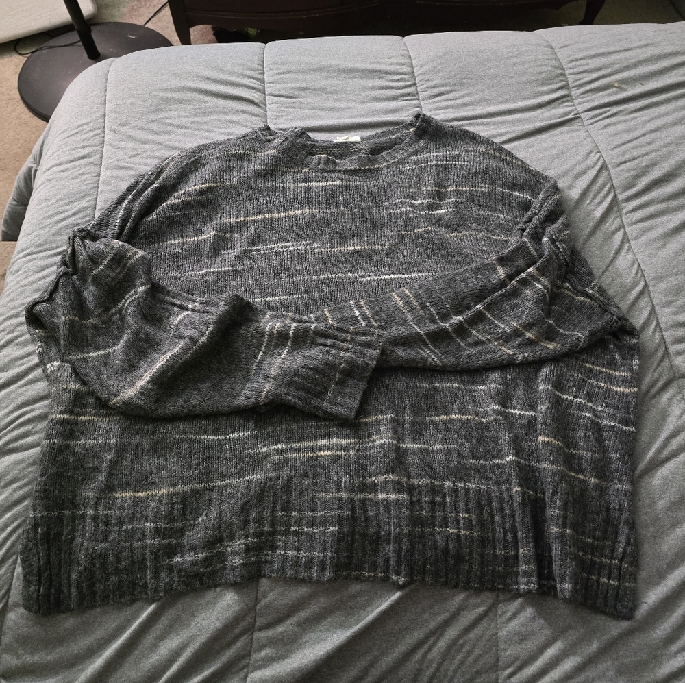 a.n.a Womens Crew Neck Long Sleeve Pullover Sweater